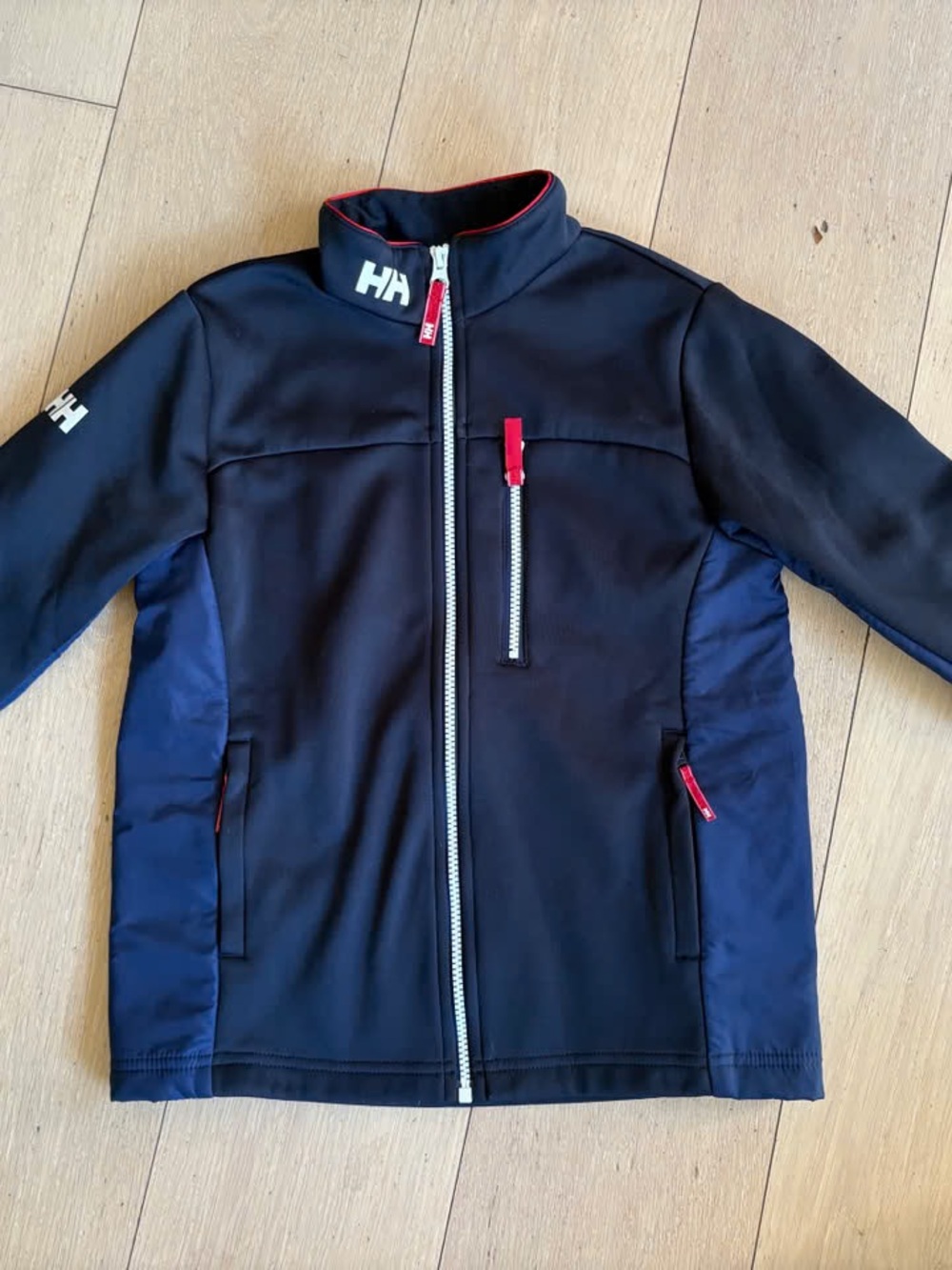 Helly Hansen Kids Navy Shell Full Zip Jacket Size 12